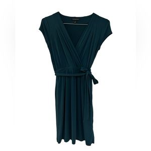 BANANA REPUBLIC- Green Dress with Pockets - 2P